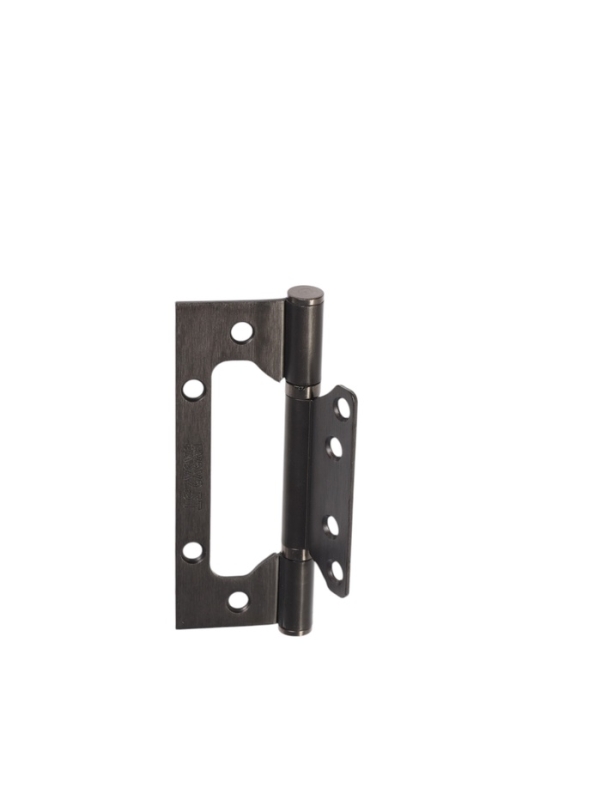 Петля-бабочка ТУНДРА, 125х75х2.0 мм, универсальная, без врезки, цвет графит, 2 шт.