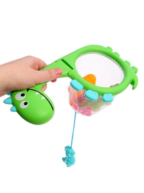 Игровой набор для купания &laquo;Супер Дино&raquo;, 7 игрушек в наборе, световые эффекты