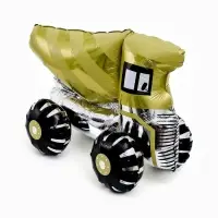 Воздушный шар фольгированный 25" 3D &laquo;Зеленый камаз&raquo;, под воздух