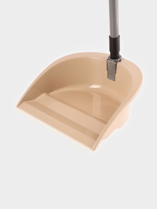 Набор для уборки 26х22,5х86см "Ленивка люкс" складной, цвет бежевый