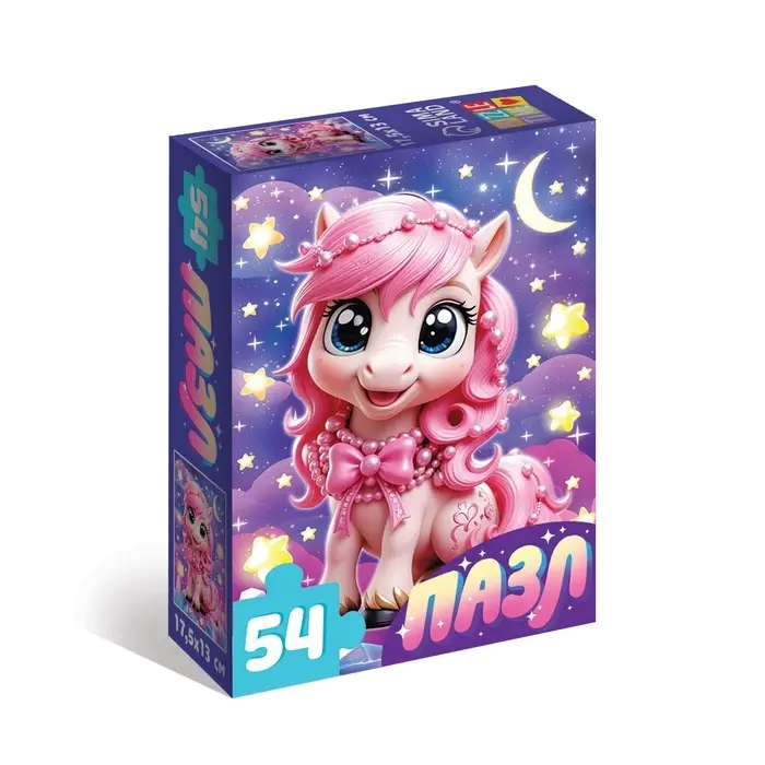 Пазл "Милая лошадка", 54 элемента