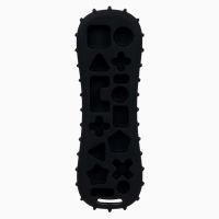 Прорезыватель силиконовый для зубов &laquo;Пульт от телевизора&raquo;, от 0 мес., чёрный