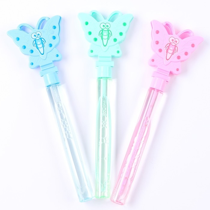 Мыльные пузыри трещотка &laquo;Прекрасная бабочка&raquo;, 70 мл, цвета МИКС