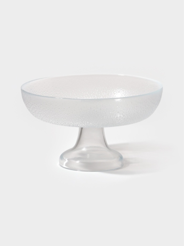 Ваза для фруктов "Lovinza" 24 см, цвет прозрачный