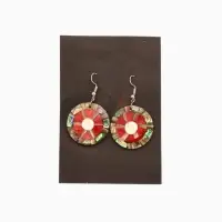 Серьги &laquo;Экзотика&raquo;, 5&times;3 см, ракушка