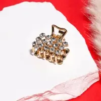 Крабик для волос &laquo;Классик&raquo;, 2.5 см, золото МИКС