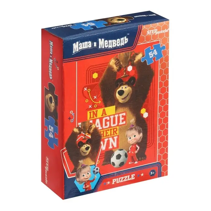 Пазлы &laquo;Маша и Медведь&raquo;, 54 элемента, МИКС