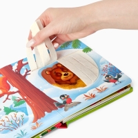 Трогательная книга "Кто живёт в лесу?"