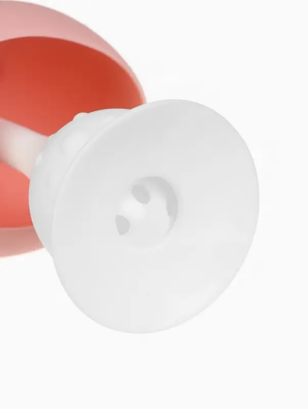 Прорезыватель силиконовый для зубов с погремушкой 3 в 1 M&B &laquo;Зайка&raquo;, розовый