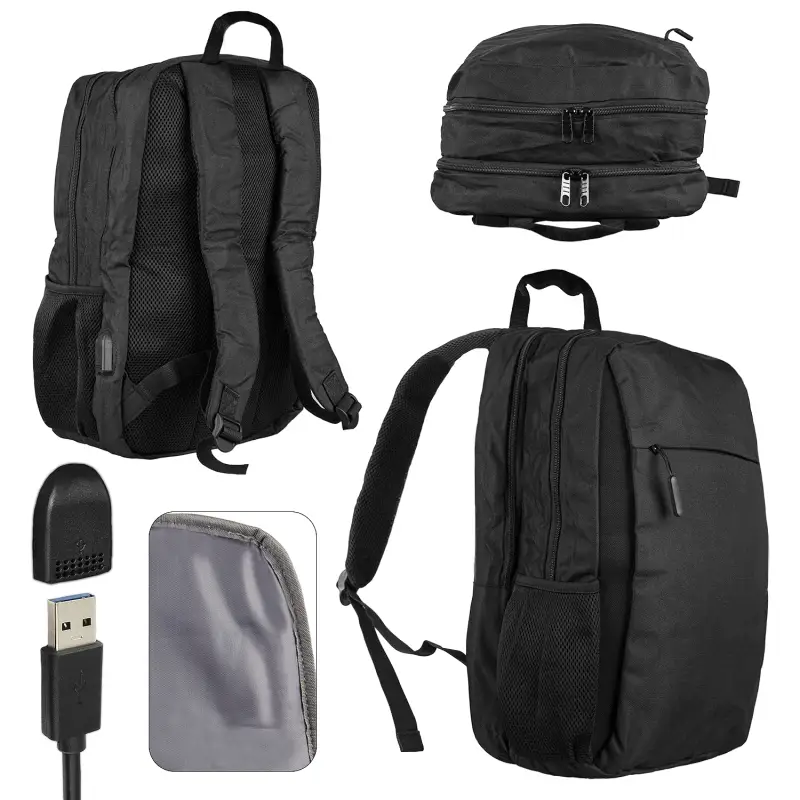 Рюкзак черный (32шт/кор)