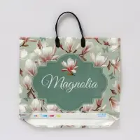 Пакет "Ассорти цветы", полиэтиленовый с пластиковой ручкой, МИКС 100 мкм 38 х 35 см