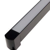 Трековый светильник линейный, поворотный, 30 Вт, 2700 Лм, 4000К, IP20, черный