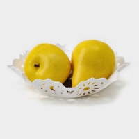 Ваза для хлеба и фруктов &laquo;Кубань. Месяц&raquo;, d=20 см, белый, рисунок МИКС