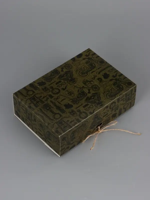 Подарочная коробка сборная с окном &laquo;Мужская&raquo;, 16.5&times;11, 5&times;5 см