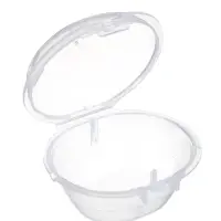 Соска - пустышка классическая, латекс, цв.серо-зелёный, в контейнере, от 6 мес., M&B