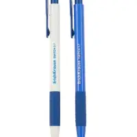 Ручка шариковая автоматическая, ErichKrause Switch Matic&Grip, 0.7 мм, резиновый держатель, синяя