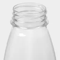 Бутылка ПЭТ 500 мл, горло 0,38 см, круглая, цвет прозрачный