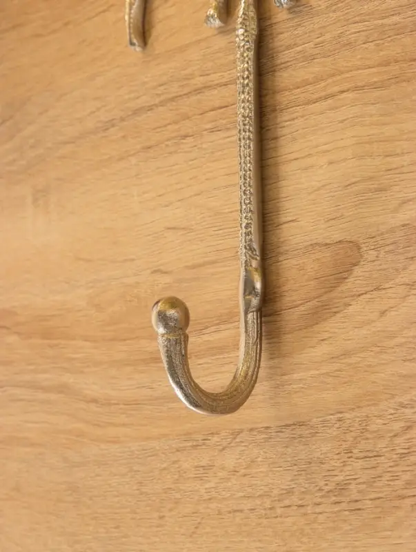 Крючок надверный &laquo;Летучая мышь&raquo;, 33&times;13&times;6 см, алюминий