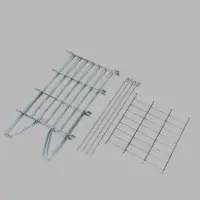 Корзина для распродаж 40х40х75 см , цвет хром