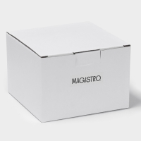 Чайник заварочный с ситом 0,75 л, Magistro Black Swan, черный