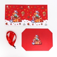 Новый год. Коробка Самосборная "Подарки" 15 х 15 х 15 см