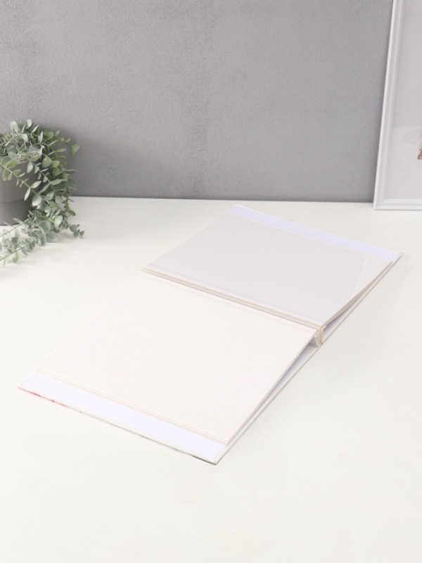 Фотоальбом магнитный 20 листов "Весенний букет" кожзам, в коробке 2,6х32х33,5 см