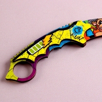 Деревянное оружие детское сувенирное &laquo;Керамбит&raquo;, мартышка