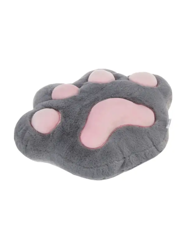 Мягкая игрушка-подушка "Лапка", цвет серый, 30 см 316/30/79-1