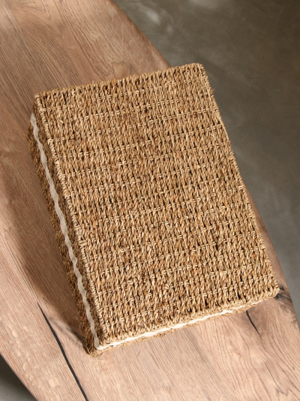 Корзина плетеная 40х30х17 см, сиграсс