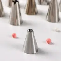 Набор насадок кондитерских Доляна, d=1,8 см, 9 шт, форма МИКС