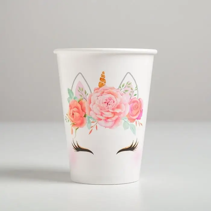 Стакан для цветов &laquo;Единорожка&raquo;, 350 мл