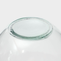 Бокал стеклянный для коктейля Доляна &laquo;Лампочка&raquo;, 500 мл, с трубочкой, откручивающаяся крышка