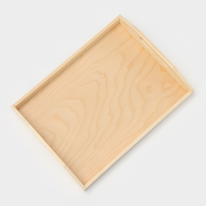 Поднос деревянный &laquo;Под роспись&raquo;, 40&times;30&times;6,5 см