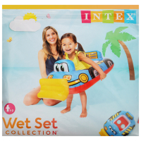 Круг для плавания с сиденьем &laquo;Транспорт&raquo;, от 1-2 лет, МИКС, 59586NP INTEX