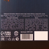 Набор для глинтвейна &laquo;Пряного нового года&raquo;: бокал 250 мл., специи 30 г., носки