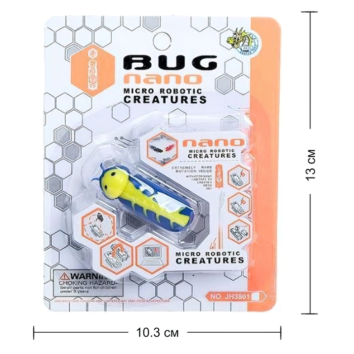 Жучок &laquo;Робот-жук&raquo;, работает от батареек, МИКС