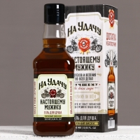 Гель для душа во флаконе виски &laquo;На удачу&raquo;, 250 мл, аромат пряного виски, Новый Год