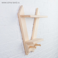 Полка-вешалка &laquo;Зайчик&raquo; 35х37х8см