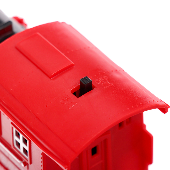 Железная дорога &laquo;Скорый поезд&raquo;, радиоуправление, эффект дыма