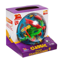 Шар-головоломка &laquo;Лабиринтус&raquo;, 100 уровней