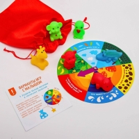 Детское развивающее лото &laquo;Африка, Морские жители&raquo;, изучение животных, виды МИКС, Крошка Я