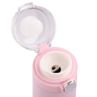 Термос, 400 мл, Simple "Мастер К", сохраняет тепло 8 ч, 20.5 х 6.3 см, розовый