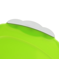 Горшок детский антискользящий &laquo;Бэйби-Комфорт&raquo; с крышкой, съёмная чаша, цвет салатовый