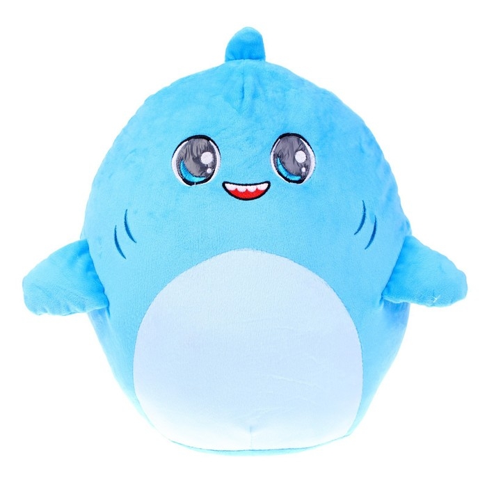 Мягкая игрушка-подушка "Акула", 30 см