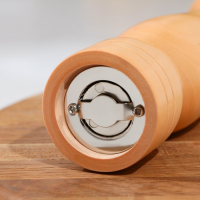 Мельница для специй Доляна, 25&times;5 см, металлический механизм, цвет светлое дерево