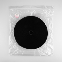 Липучка, 20 мм &times; 25 &plusmn; 1 м , цвет чёрный