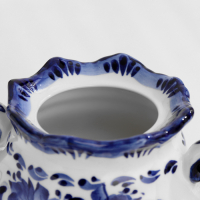 Сахарница &laquo;Анимон&raquo;, 7&times;7&times;14 см, гжель