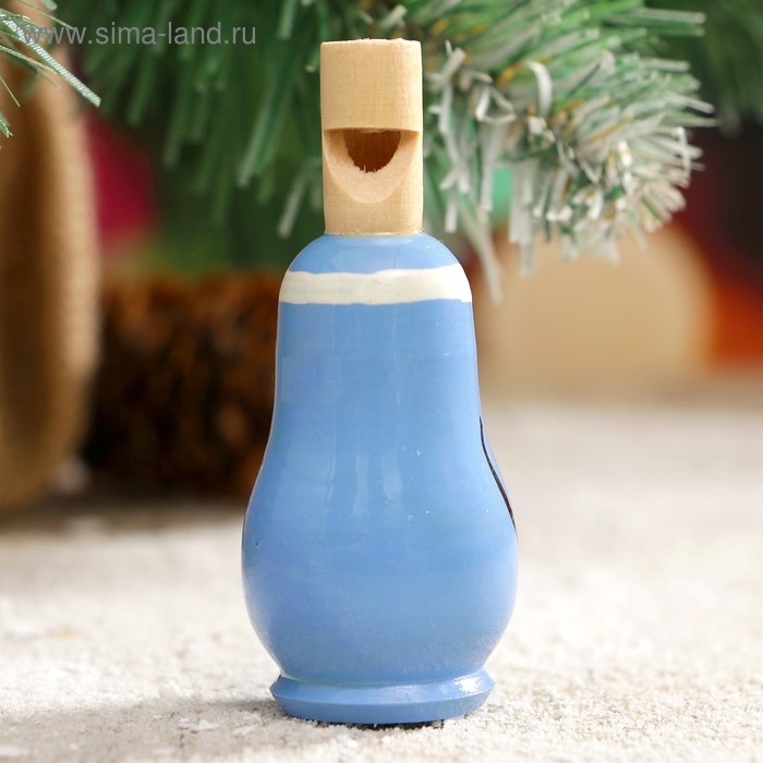 Свистулька &laquo;Снегурочка&raquo;, 3х7 см, микс