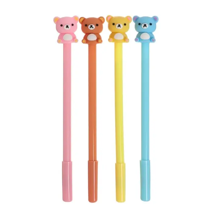 Ручка - прикол гелевая &laquo;Мишка&raquo;, МИКС