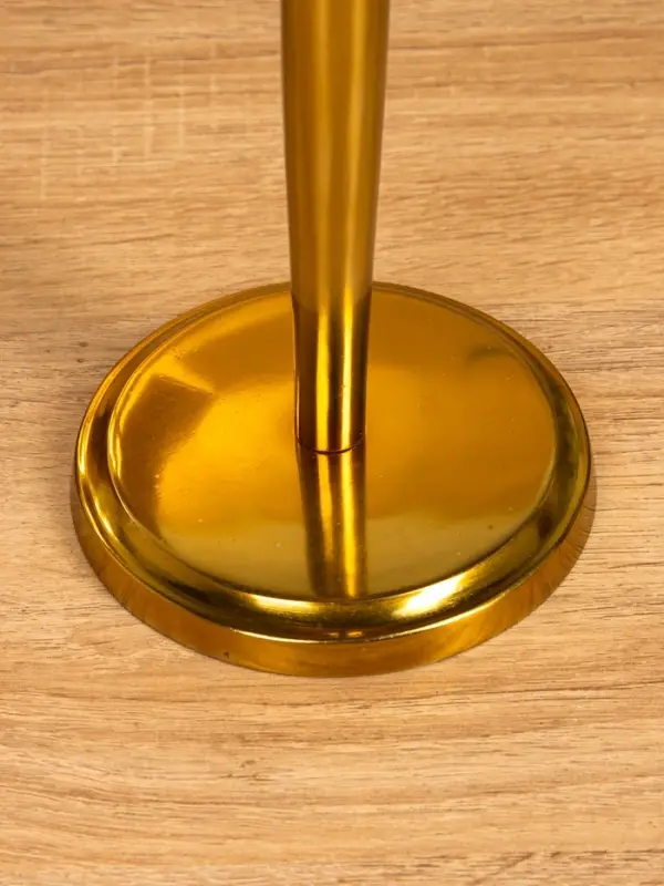 Подсвечник "Пьедестал" 11х11х30 см, алюминий, цв. золото